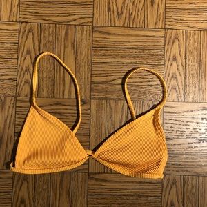 Yellow Bathing suit Top